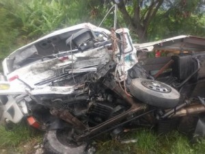 Identifican víctimas que resultaron calcinadas en accidente de Azua