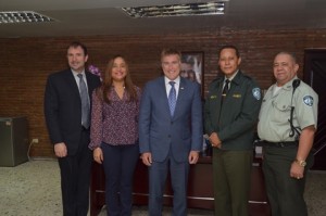 Embajador EEUU visita director AMET y coordinan acciones para mejorar seguridad vial 