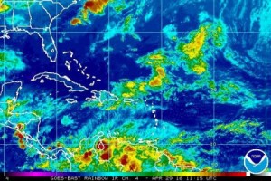 COE mantiene 13 provincias en alerta; reporta 515 desplazados y 103 viviendas afectadas por lluvias