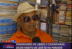 Vendedores de libros y ciudadanos dicen hábito de leer se ha perdido