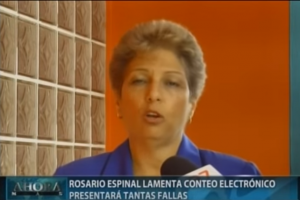 Politóloga lamenta conteo electrónico presentara tantas fallas