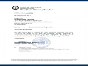 Levantan suspensión a magistrado que supuestamente formaba parte de red de jueces vinculados al crimen organizado