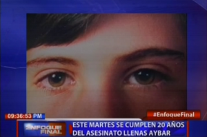 Este martes se cumplen 20 años del asesinato Llenas Aybar;  uno de los involucrados en homicidio saldrá en libertad