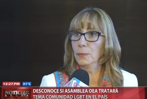 Desconoce si asamblea OEA tratará tema comunidad LGBT en el país