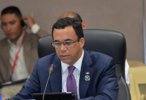 Canciller Navarro participa en reunión de ministros de la AEC 