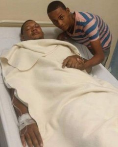 Se recupera joven cuyo ojo fue atravesado por metal