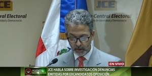 JCE ofrece detalles de denuncias externadas por dirigentes y partidos políticos