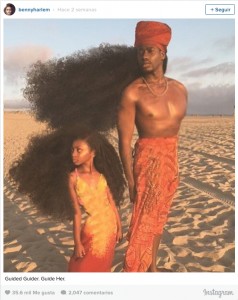 Padre e hija y su cabellera 5