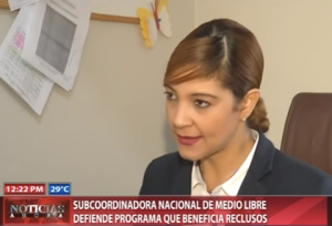 Coordinadora de Medio Libre defiende programa que beneficia reclusos