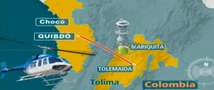 Encuentran helicóptero desaparecido en Colombia
