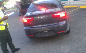 AMET retienen vehículos que circulan sin placas