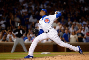 Cachorros maravillados con el debut de Aroldis Chapman