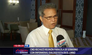 CMD rechaza reunión paralela del Gobierno con enfermeras; diálogo está en el limbo