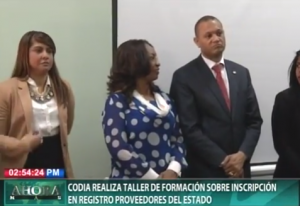 CODIA realiza taller de formación sobre inscripción en registro Proveedores del Estado