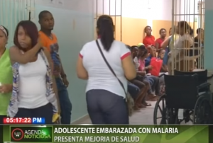 Adolescente embarazada con malaria presenta mejoría de salud