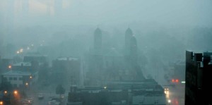 Histórica tormenta hace estragos en Moscú