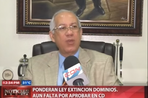 Pdte. CND favorece decomiso fortuna obtenida con los recursos del Estado