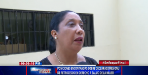Posiciones encontradas sobre declaraciones ONU de retrocesos en derecho a salud de la mujer