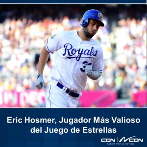 Eric Hosmer, Jugador Más Valioso del Juego de Estrellas