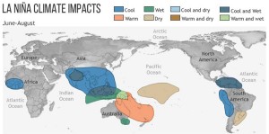 Fenómeno “La Niña” regresará en el tercer trimestre del año
