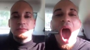 El rapero Kasper Knight se disparó en una mejilla para su nuevo video musical