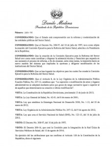 Poder Ejecutivo emite nuevos decretos