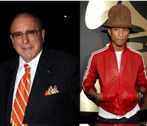 Clive Davis honra a Pharrell como Legenda de la Composición