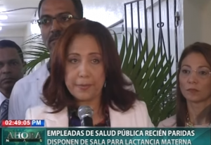 Empleadas de Salud Pública recién paridas disponen de sala para lactancia materna