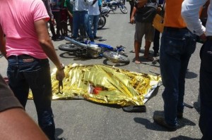 Fallece hombre aplastado por patana en prolongación 27 de Febrero
