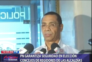 PN garantiza seguridad en elección Concejos de Regidores de las alcaldías