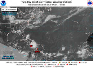 COE aumenta niveles de alerta por aguaceros de onda tropical