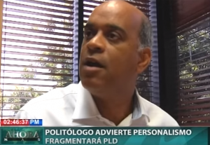 Politólogo advierte personalismo fragmentará PLD