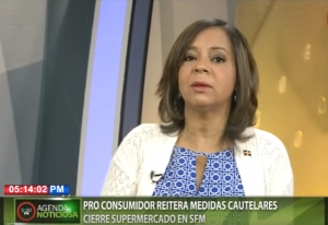 Pro Consumidor reitera medidas cautelares cierre supermercado en SFM
