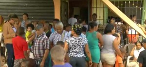 Velan restos de niña electrocutada en la escuela de Los Guaricanos en SDN