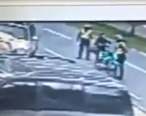Circula otro video en redes sociales atribuido a incidente entre fiscal y agente Amet