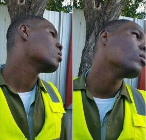Circulan fotos de agente AMET atribuidas a supuesta agresión por parte de fiscal