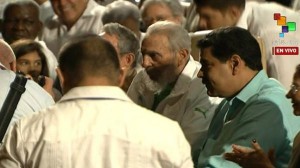 Fidel Castro festejó sus 90 años en el teatro Karl Marx de La Habana