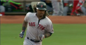 Boston aplasta a Oakland y empata en la cima del Este