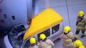 Choque con avión