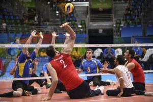 Gigante jugador de voleibol CDN37