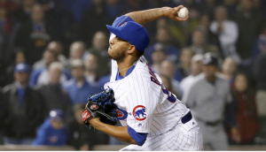 Héctor Rondón lanzó en un juego simulado en el Wrigley Field

