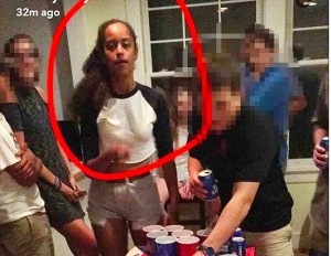 Foto de Malia Obama genera polémica
