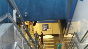 Hombre muere  de un infarto en la Estación de Metro Joaquín Balaguer