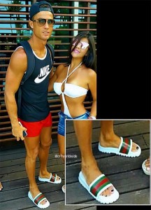 Ronaldo y su maquillaje