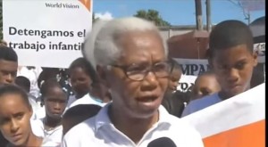 Organizaciones sociales marchan contra trabajo infantil en RD