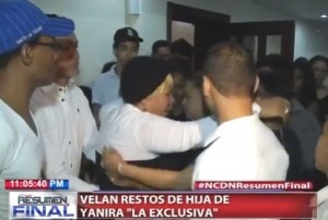 Velan restos de hija de Yanira 