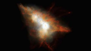 Astrónomos descubren los misterios de una gran mancha espacial