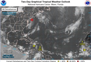 Se esperan aguaceros por activa onda tropical y se mantiene alerta meteorológica  