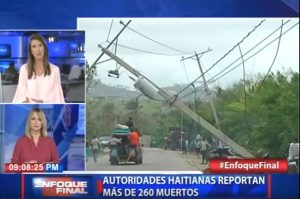 Nuria Piera: Matthew deja panorama desolador en Haití