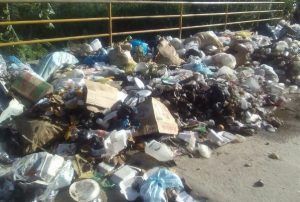Basura en la terrenas